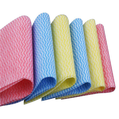 nonwoven fabric printed cleaning cloth