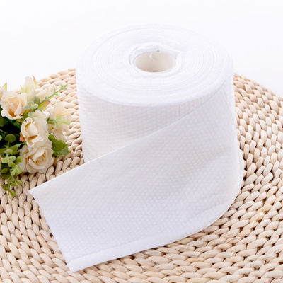 China Export Hot-sale Bag Non woven Disposable Cotton Face Towel Dry And Wet Roll Paper Towel