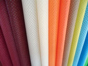 Tela no tejida enlazada hecha girar