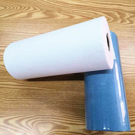 Nonwoven respirable de Spunlace grabado en relieve limpiando el rollo de papel